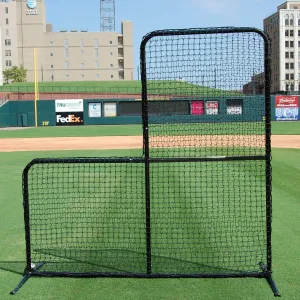Trigon 7 x 7 ProCage Black Series Baseball L-Screen BSL77P